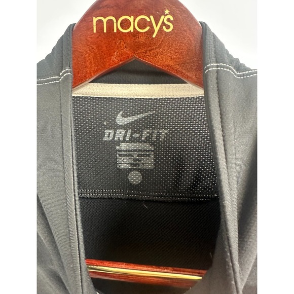 Nike Dri-Fit Therma Long Sleeve 1/4 Zip Pullover Activewear Top Black Size Large - Picture 7 of 7